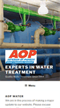Mobile Screenshot of aopwater.com